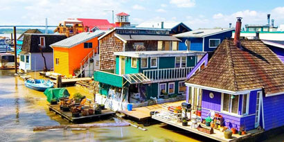 Imagem de Seu novo endereço: uma casa flutuante no meio do mar no site TecMundo