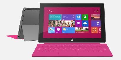 Imagem de Microsoft Surface: por enquanto Brasil está de fora no site TecMundo