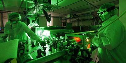 Imagem de Que tal um laser de 500 trilhões de watts? no site TecMundo