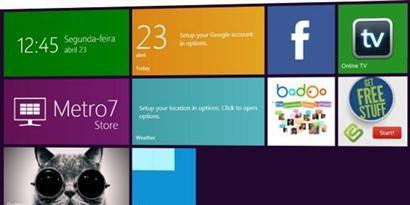 Imagem de Windows 7: como ter a área de trabalho com a interface Metro no site TecMundo