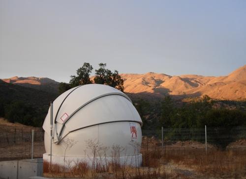 Observatório no Chile do Slooh (Fonte da imagem: Slooh)