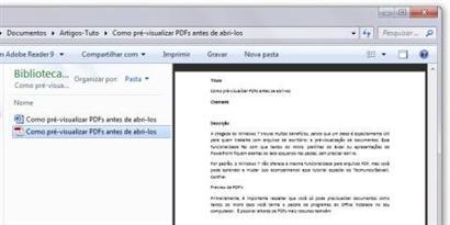 Imagem de Como pré-visualizar PDFs antes de abri-los no site TecMundo