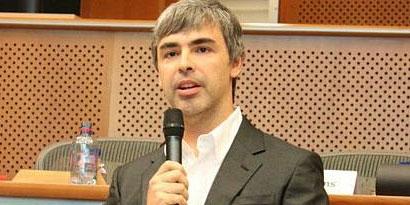 Imagem de Larry Page nega que doença seja grave, mas está fora do Google I/O no site TecMundo