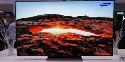 Imagem de Samsung apresenta TV LED de 75 polegadas com design Rose Gold no site TecMundo