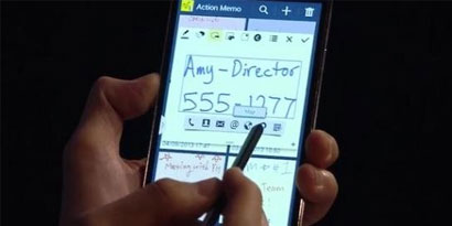 Imagem de Samsung apresenta caneta S-Pen cheia de novidades para o Galaxy Note 3 no site TecMundo