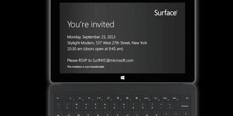 Imagem de Microsoft apresentará Surface 2 no dia 23 de setembro no site TecMundo