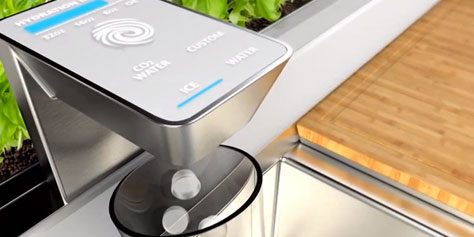 Imagem de GE mostra visão de casa do futuro para 2025 com lavadora superautomatizada no site TecMundo