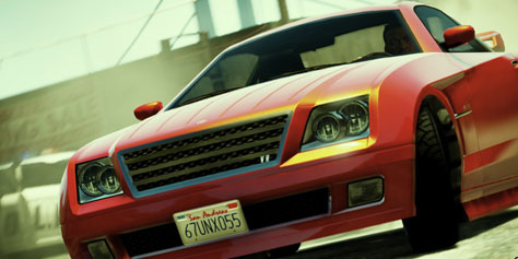 Imagem de Comparação: lado a lado os carros de GTA 5 com suas versões da vida real no site TecMundo