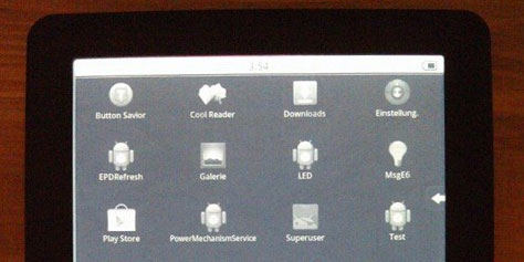 Imagem de Kobo Glo é "transformado" em um tablet Android completo no site TecMundo