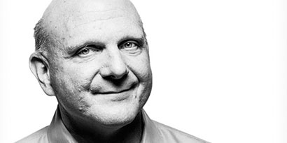Imagem de Ballmer revela algumas de suas principais influências como CEO da Microsoft no site TecMundo