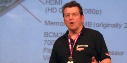 Imagem de Criador do Raspberry Pi palestra na Campus Party 2013 no site TecMundo