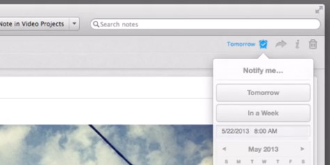 Imagem de Evernote ganha função de lembretes e vira "lista de tarefas" no site TecMundo