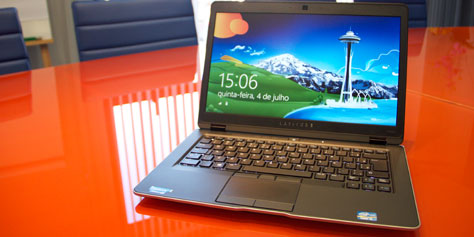 Imagem de Análise: ultrabook Dell Latitude 6430u no site TecMundo