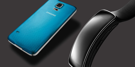 Imagem de Samsung apresenta pulseira inteligente Gear Fit no site TecMundo