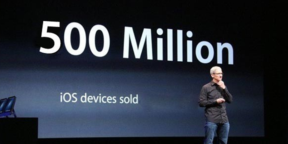 Imagem de Apple já conseguiu vender mais de 800 milhões de aparelhos com o iOS no site TecMundo