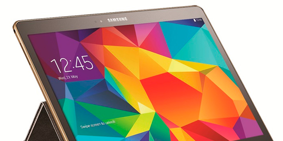 Imagem de Samsung revela Galaxy Tab S em dois tamanhos e com capa que vira teclado no site TecMundo