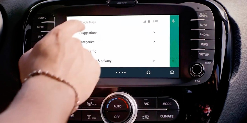 Imagem de Assista a uma demonstração do Android Auto em um carro de verdade no site TecMundo