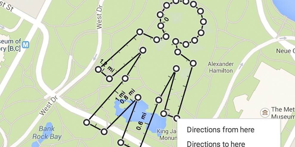 Imagem de Google Maps agora permite calcular a distância entre pontos no mapa no site TecMundo
