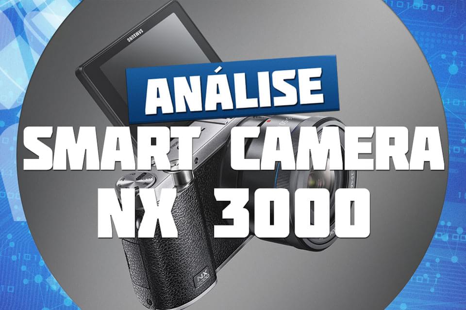 Imagem de Análise: Samsung Smart Camera NX 3000 no site TecMundo