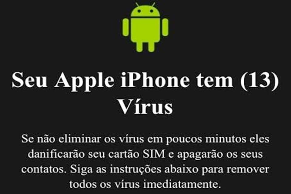 Imagem de Alerta falso de vírus durante navegação infesta aparelhos da Apple no site TecMundo
