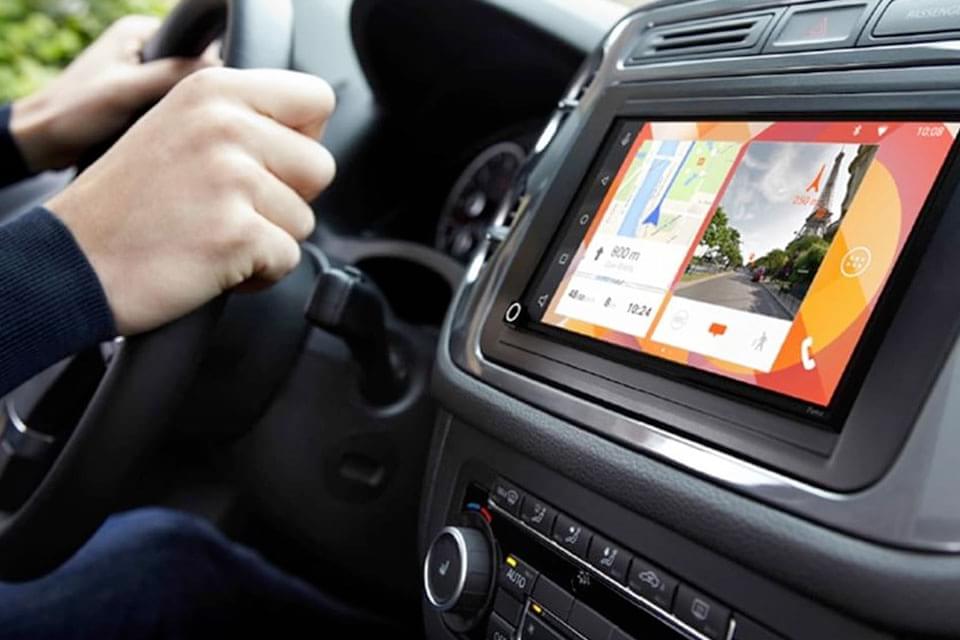 Imagem de Esse sistema de "infotenimento" de bordo é compatível com Android e iPhone no site TecMundo