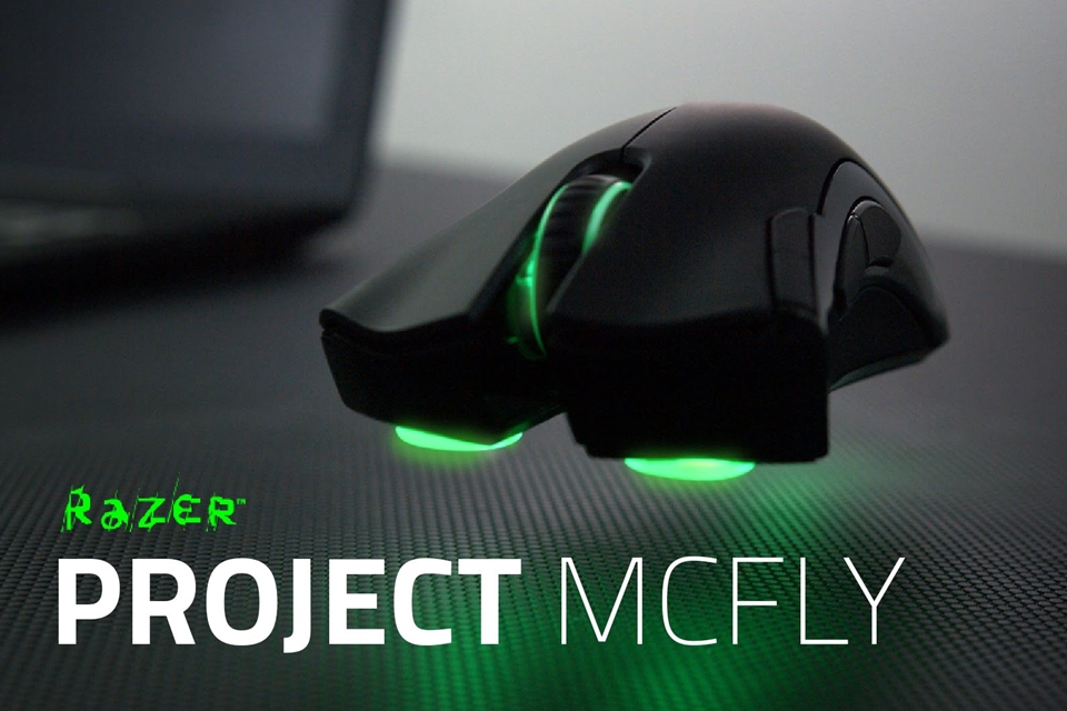 Imagem de Project McFly: brincadeira da Razer cria mouse que 'elimina' a fricção no site TecMundo