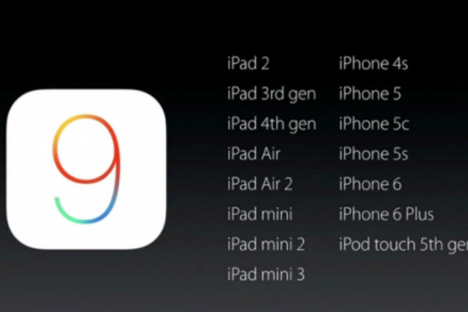 Imagem de Saiba quais aparelhos da Apple serão compatíveis com o iOS 9 no tecmundo