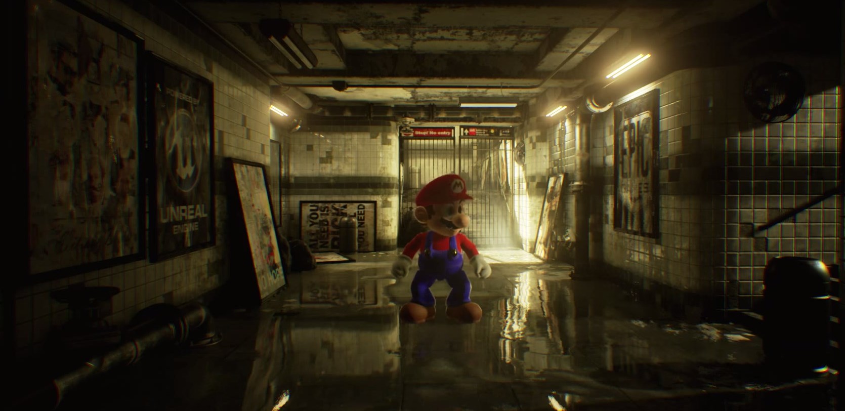 Imagem de Artista mostra como seria Mario 64 com o poder de fogo da Unreal Engine 4 no tecmundo