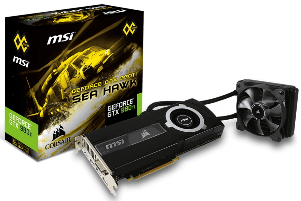 Imagem de MSI e Corsair anunciam a GTX 980 Ti SEA HAWK com overclock e Hydro Cooler no tecmundo