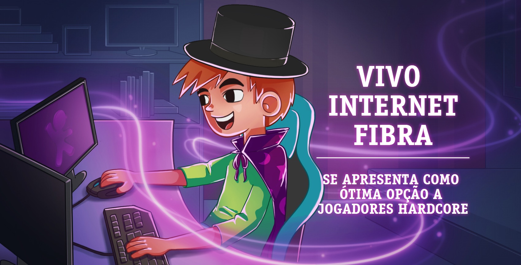 Vivo Internet Fibra se apresenta como ótima opção a jogadores hardcore