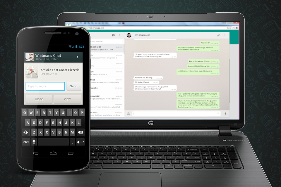 Imagem de WhatsApp ganha notificação para quando a versão web estiver aberta no tecmundo