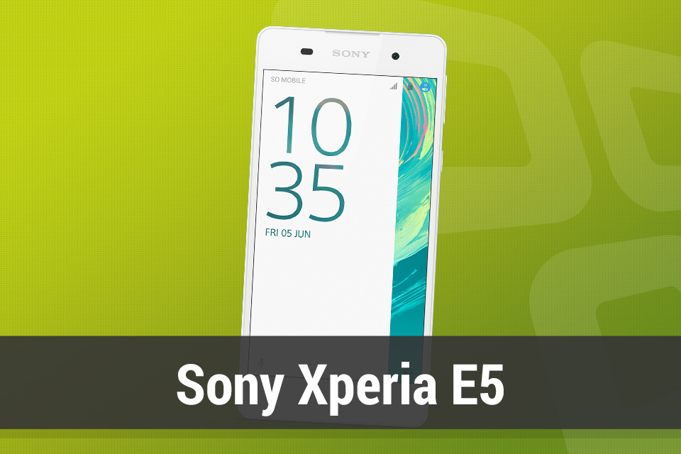 Imagem de Review: smartphone Sony Xperia E5 no tecmundo