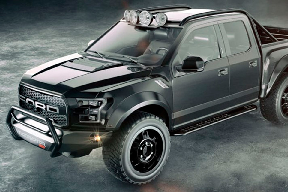 Imagem de Esta é uma Ford F-150 Raptor de 600 cavalos e tração 6x6... Porque sim! no tecmundo