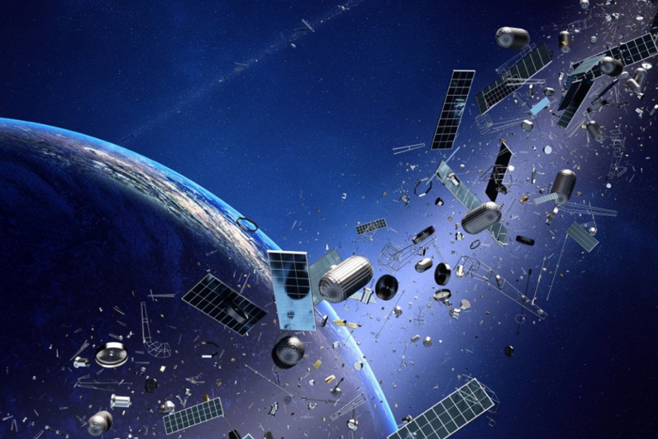 Imagem de Se existe tanto lixo espacial ao redor da Terra, como é que não vemos nada? no tecmundo
