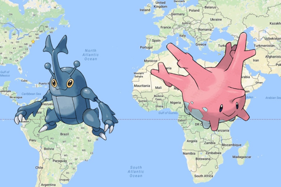 Imagem de Dos seis pokémons regionais de Pokémon GO, dois podem ser achados no Brasil no tecmundo