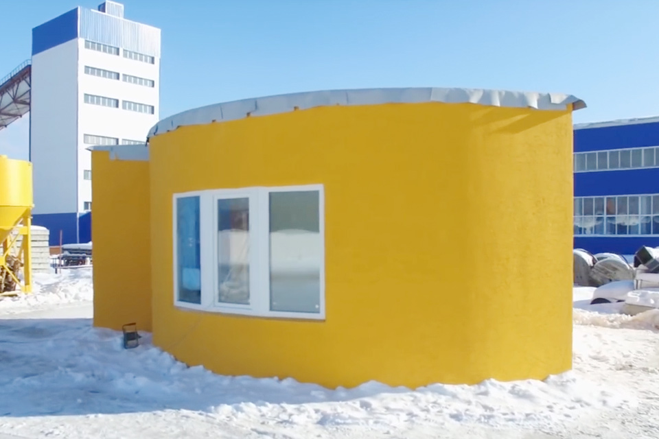Imagem de Casa impressa em 3D pode ser erguida em 24h e custa pouco mais de R$ 30 mil no tecmundo