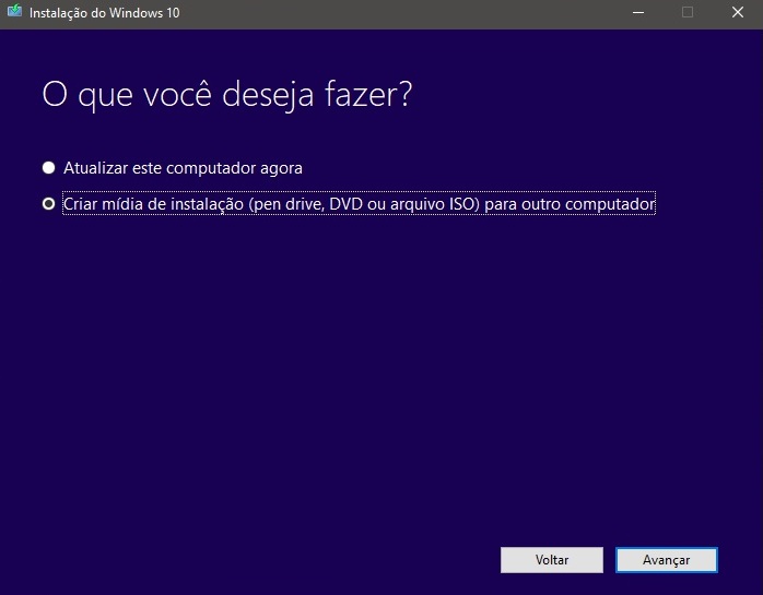 Saiba aqui como instalar o sistema gratuito da Microsoft “Windows 10” em um pen drive