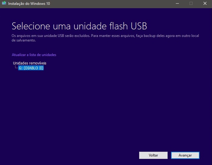 Saiba aqui como instalar o sistema gratuito da Microsoft “Windows 10” em um pen drive