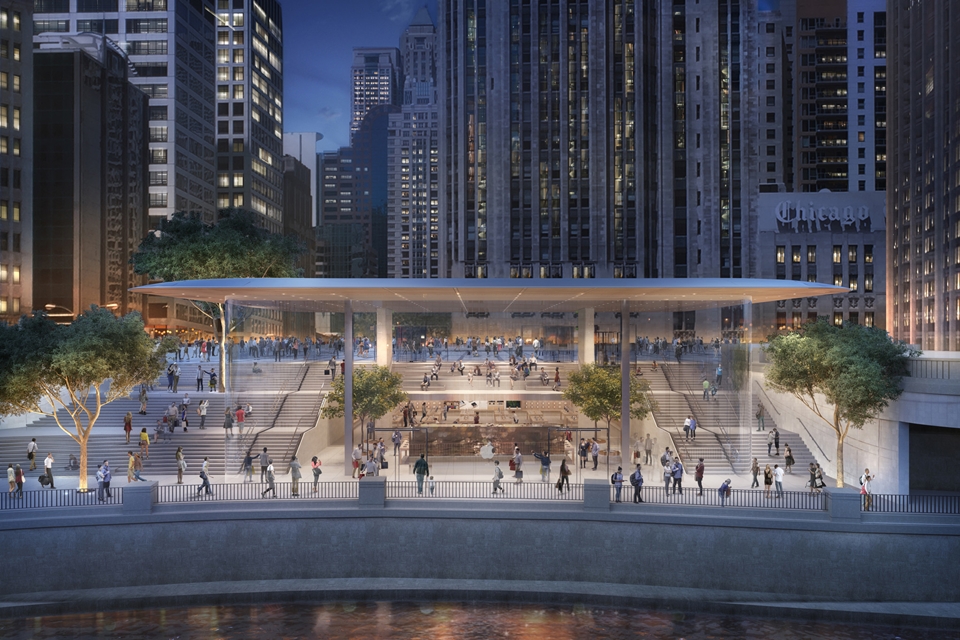 Imagem de Nova loja da Apple em Chicago vai ter formato de MacBook gigante no tecmundo