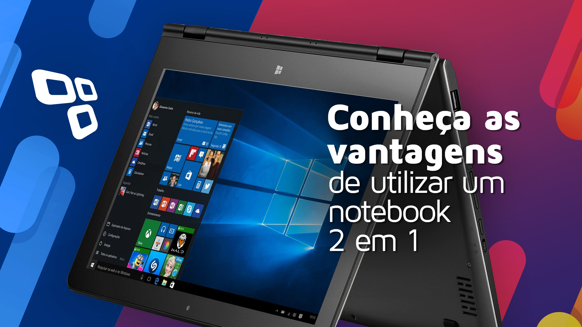 Imagem de Conheça as vantagens de utilizar um notebook 2 em 1 no seu dia a dia no tecmundo