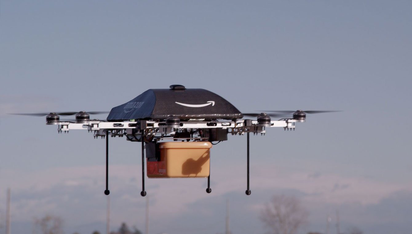 Imagem de Entrega do futuro: Amazon registra patente para uma “colmeia” de drones no tecmundo