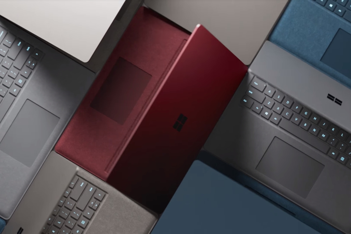 Imagem de Surface Laptop com Core i7 também tem suporte a várias cores no tecmundo