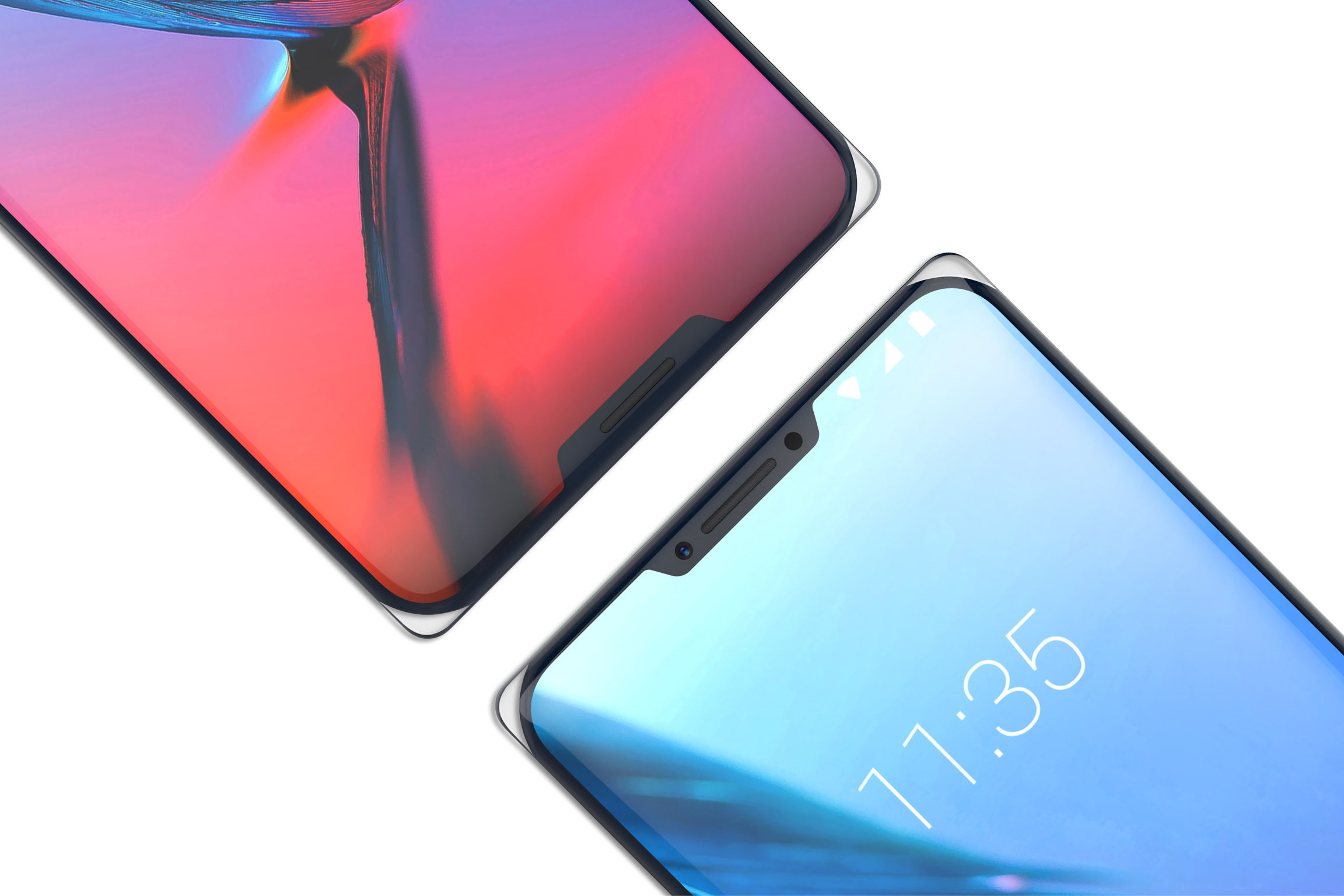 Imagem de Um é pouco! Vazam imagens de smartphone da ZTE com dois entalhes na tela no tecmundo