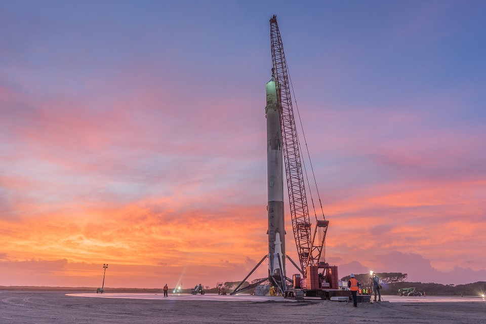 Imagem de Recém-lançado 'Falcon 9 Block 5' será usado para transportar pessoas no tecmundo