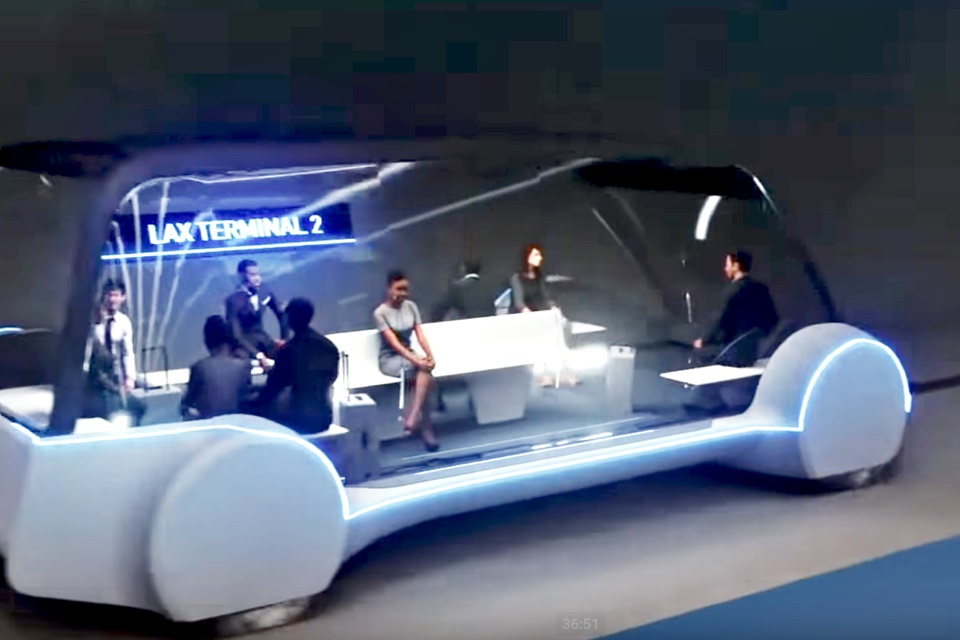 Imagem de Musk revela o Loop, novo sistema de transporte por túnel rápido e barato no tecmundo