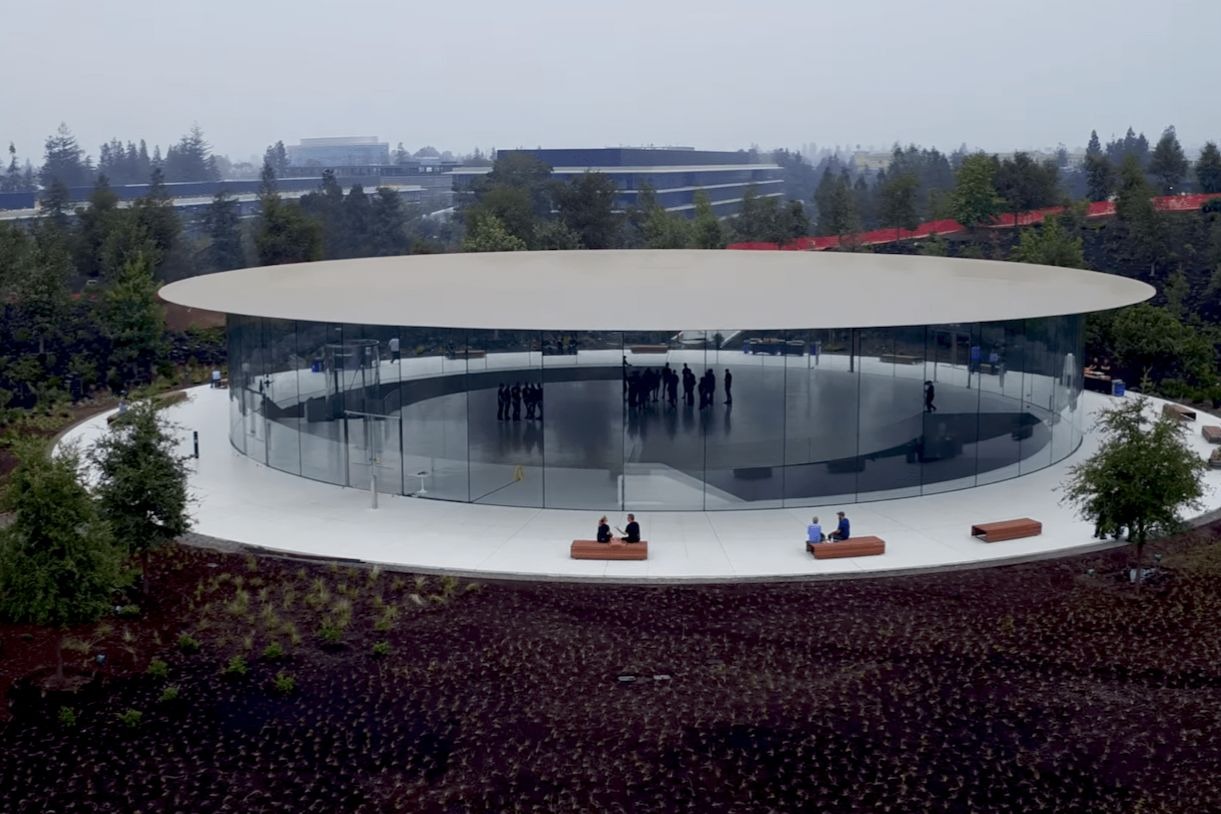 Imagem de Teatro Steve Jobs: Apple tem a patente arquitetônica do prédio no tecmundo