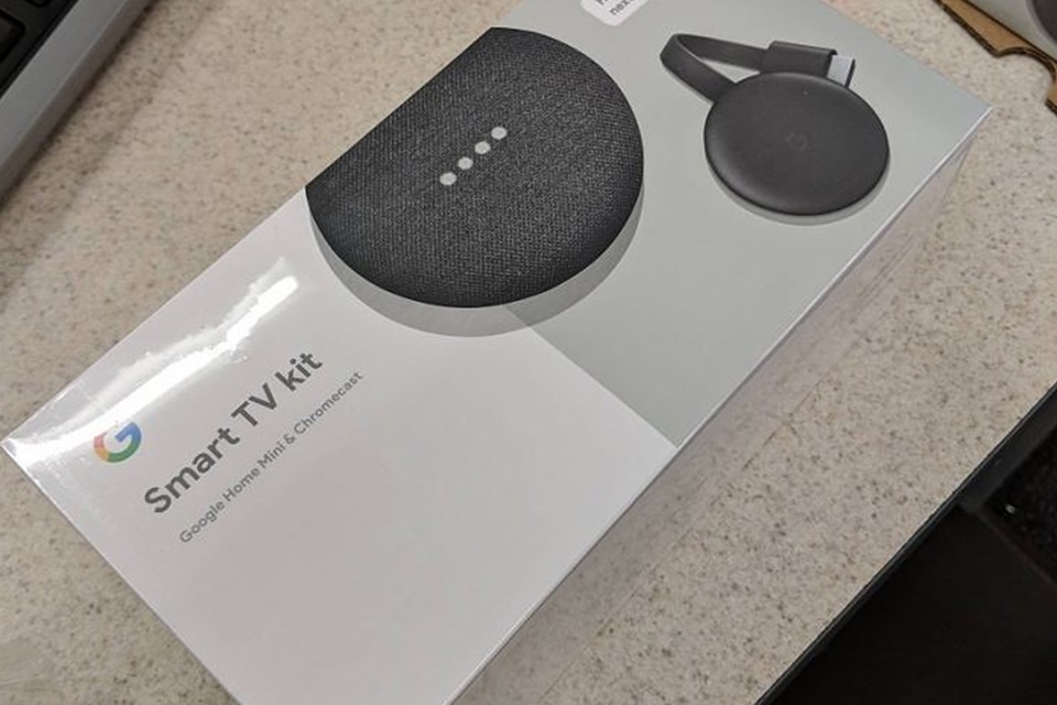 Imagem de Foto vazada mostra kit “Smart TV” com Chromecast e Google Home Mini no tecmundo