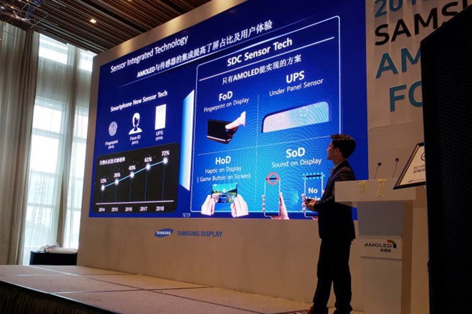 Imagem de Tecnologia de celular com câmera sob a tela foi confirmada pela Samsung no tecmundo
