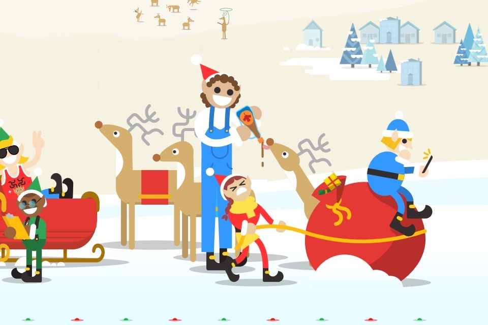 Imagem de “Siga o Papai Noel” da Google ganha um novo game natalino no tecmundo