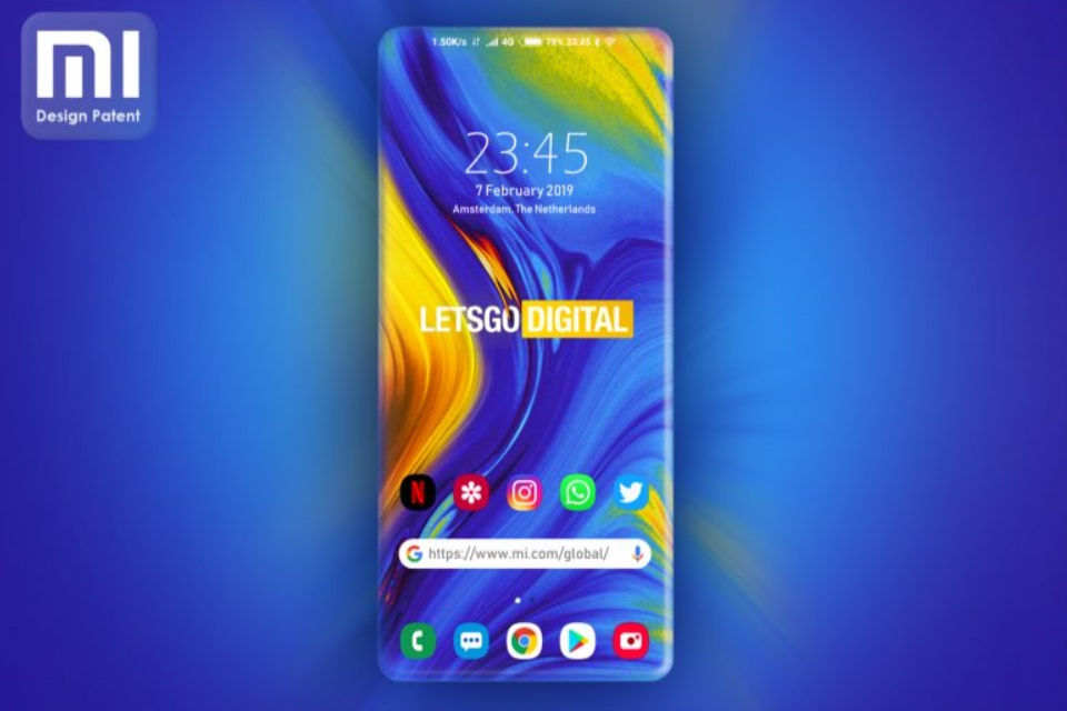 Imagem de Xiaomi registra patente de smartphone com tela “100%” sem bordas no tecmundo